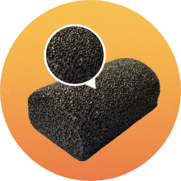 let the micro-ridges do the work