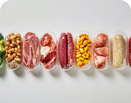 Hydrolyzed Proteins & Essential Nutrients